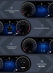 Ceasuri Digitale Mercedes C Class W205 2015-2018 - Img 4