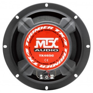 Difuzoare MTX TX465C Difuzoare coaxiale TX4 Ø16,5cm 6,5 "2-căi 80W RMS 4Ω și tweeter nedymium, cupolă de mătase