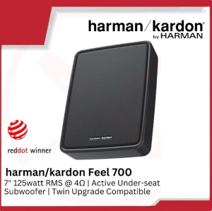 Subwoofer Auto Underseat Slim Activ harman/kardon Feel 700 Capabil dublu upgrade 125W RMS 250W Max 