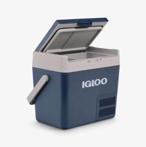 Frigider auto cu compresor, display, alimentare la 12/24V DC si 100-240V AC, capacitate aprox. 20 litri - Img 2