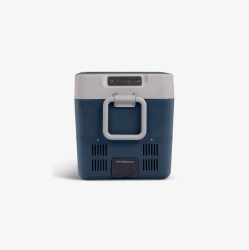 Frigider auto cu compresor, display, alimentare la 12/24V DC si 100-240V AC, capacitate aprox. 34 litri