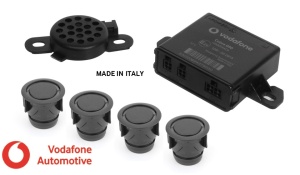Kit Senzori de parcare pentru spate, universali, cu buzzer ( avertizare sonora ) Vodafone 09400