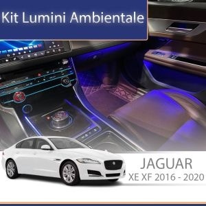 Lumini Ambientale Jaguar XE XFL 2016-2020 set complet control telefon sau sistem original AMB-JG-XEL-2016