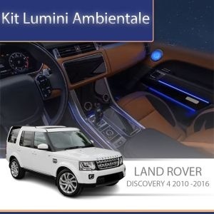 Lumini ambientale Land Rover Discovery 4 set complet control telefon sau sistem original AMB-LR-DISCOVERY4