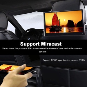 MONITOR TETIERA ANDROID TRAVELMATE 13.3" TABLETA SMART ULTRASLIM HDMI USB SD 1080P 4K INTERNET WIFI BLUETOOTH TOUCHSCREEN REZOLUTIE FULL HD LEDURI AMBIENTALE SI LOGO SELECTABILE