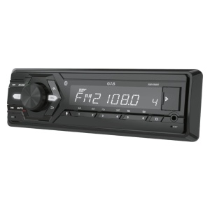 MP3 Player Auto 1DIN GAS MAX M100-BT 4x50W Carkit Bluetooth A2DP Radio Iluminare Multicolora