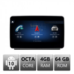 NAVIGATIE ANDROID 10 DEDICATA MERCEDES ML GL W166 2012-2015 ECRAN CAPACITIV 10.2" TOUCHSCREEN INTERNET 4G HD OCTACORE 4GB RAM 64 GB ROM DVR CARKIT BLUETOOTH CARPLAY MODEL EDOTEC EDT-B8432N