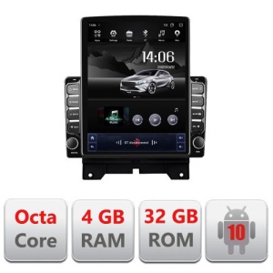 NAVIGAȚIE ANDROID 10 DEDICATA RANGE ROVER SPORT 2005-2010 ECRAN CAPACITIV TIP TESLA 9,7" PROCESOR OCTACORE 4GB RAM 32GB MEMORIE INTERNA DVR CARKIT BLUETOOTH MIRROR LINK MODEL TESLA KIT-sport08+EDT-E709
