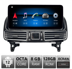 Navigatie Android 12 Dedicata Mercedes-Benz ML W166 GL x166 NTG 4.5 Qualcomm 665 8+128GB Display QLED 12,3" DSP Carplay Android Auto Wireless Internet SIM 4G Bluetooth 5.0 Youtube Waze - WITSON ZFB7115- SERIA DE TOP!