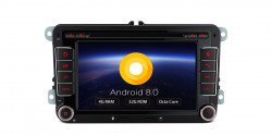 NAVIGATIE ANDROID 8.0 DEDICATA VW SKODA SEAT XTRONS PB78MTVP ECRAN 7'' CAPACITIV INTERNET 4G WIFI OCTA-CORE 4G RAM 32GB 1,5 GHZ DDR 3 CARKIT MIRROR LINK WAZE MODEL PREMIUM