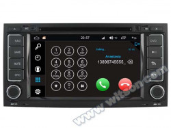 NAVIGATIE ANDROID 8.0 DEDICATA VW TOUAREG MULTIVAN TRANSPORTER T5 MODEL WITSON W2-W042 PLATFORMA S200 OCTA-CORE 2G RAM 32GB MIRROR LINK WAZE MODEL PREMIUM