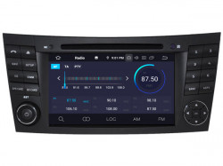 NAVIGATIE ANDROID 9.0 DEDICATA MERCEDES-BENZ E CLASS W211 CLS W219 ECRAN IPS 7'' 32GB 2GB RAM INTERNET 3G WIFI QUAD-CORE GPS WAZE DVR CARKIT BLUETOOTH MIRROR LINK MODEL PREMIUM EDOTEC EDT-G090