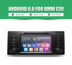 NAVIGATIE ANDROID DEDICATA BMW X5 E53 SERIA 5 E39 SERIA 7 E38 PROCESOR QUAD-CORE 1,6GHZ 16 GB INTERNET 3G WIFI DVD WAZE CARKIT BLUETOOTH MODEL EDT-G082
