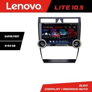 Navigatie Audi A6 Kit-102 Lenovo 8 core 4+64 10.5 inch Incell 1K android Wifi 5Ghz gps internet KIT-102+LITE-10.5-4+64