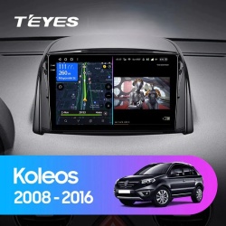Navigatie Auto cu Asistenta AI Teyes CC4 PRO Renault Koleos 2008 - 2016 8+128GB 9.5" QLED, Android 13, 5G, 7.1 DSP, CarPlay