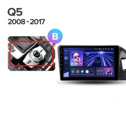 Navigatie Auto MOSS M2 Audi Q5 8R 2008-2017 4+32GB 9" IPS Octa-core 1.6Ghz, Android 4G Bluetooth 5.1 DSP