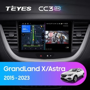 Navigatie Auto Teyes CC3 Opel Grandland, Crossland 2017-2024 4+32GB 9" QLED Octa-core 1.8Ghz, Android 4G Bluetooth 5.1 DSP - Img 2
