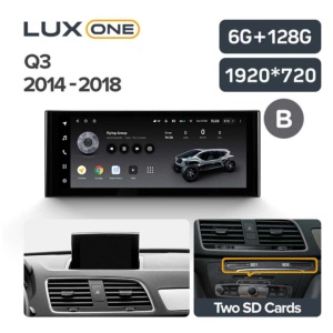 NAVIGATIE AUTO TEYES LUX ONE AUDI Q3 8U 2011-2018 6+128GB 12.3" IPS OCTA-CORE 2.0 GHZ ANDROID 4G DSP BLUETOOTH 5.1 - Img 3