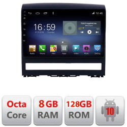 NAVIGATIE CARPAD ANDROID 10 DEDICATA FIAT ALBEA, PALIO, IDEA, STRADA, ECRAN CAPACITIV OCTACORE 8GB RAM 128GB ROM DVR CARKIT BLUETOOTH MIRROR LINK MODEL LENOVO KIT-albea+EDT-E609