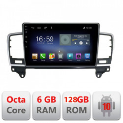 NAVIGATIE CARPAD ANDROID 10 DEDICATA MERCEDES ML GL W166 2012-2015 ECRAN CAPACITIV OCTACORE 6GB RAM 128GB ROM DVR CARKIT BLUETOOTH MIRROR LINK MODEL LENOVO KIT-w166+EDT-E609