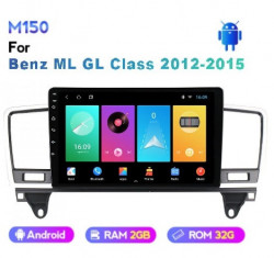 NAVIGATIE CARPAD ANDROID 10 DEDICATA MERCEDES ML W166 GL X166 2012-2015 ECRAN IPS 9" CAPACITIV INTERNET WIFI PROCESOR QUAD CORE 2GB RAM 32GB MEMORIE INTERNA SUNET DSP DVR CARKIT BLUETOOTH MIRROR LINK MODEL KIT-W166+EDT-M150