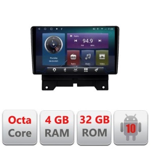 NAVIGATIE CARPAD ANDROID 10 DEDICATA RANGE ROVER SPORT 2005-2010 ECRAN 9" CAPACITIV INTERNET 3G WIFI PROCESOR CORTEX A9 OCTA CORE 4G RAM 32GB 1,6 GHZ DVR CARKIT BLUETOOTH MIRROR LINK MODEL KIT-sport08+EDT-E409