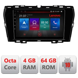 NAVIGATIE CARPAD ANDROID 10 DEDICATA SSANGYONG TIVOLI 2020- ECRAN CAPACITIV OCTACORE 4GB RAM 64 GB ROM DVR CARKIT BLUETOOTH MIRROR LINK MODEL LENOVO KIT-tivoli+EDT-E509-PRO