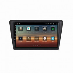 NAVIGATIE CARPAD ANDROID 11 DEDICATA SKODA RAPID 2011 - 2019 ECRAN IPS 10" INTERNET WIFI SIM 4G PROCESOR OCTACORE 2GB RAM 32GB MEMORIE SSD SUNET DSP DVR CARKIT BLUETOOTH CARPLAY ANDROID AUTO COOLER RACIRE MODEL KIT-RAPID+EDT-M200
