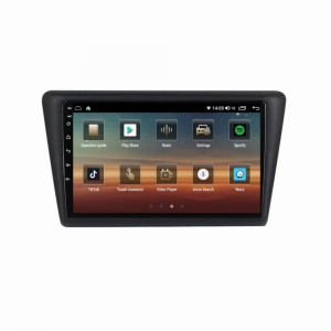 NAVIGATIE CARPAD ANDROID 11 DEDICATA SKODA RAPID 2011 - 2019 ECRAN IPS 9" INTERNET WIFI SIM 4G PROCESOR OCTACORE 4GB RAM 64GB MEMORIE SSD SUNET DSP DVR CARKIT BLUETOOTH CARPLAY ANDROID AUTO COOLER RACIRE MODEL KIT-RAPID+EDT-M500