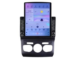 Navigatie Citroen C4 2011-2016 H-241 ecran tip TESLA 9.7" cu Android Radio Bluetooth Internet GPS WIFI 4+32GB DSP 4G O KIT-241+EDT-E710 - Img 2