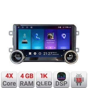 Navigatie Dacia dupa 2012 Kit-Dacia Edotec 4+64 10.5 inch Incell 1K android Wifi 5Ghz gps internet KIT-Dacia+EDT-E211-RK