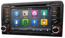 NAVIGATIE DEDICATA AUDI A3/S3/RS3 XTRONS PF72AA3GT DVD GPS TV CARKIT PRELUARE AGENDA TELEFONICA