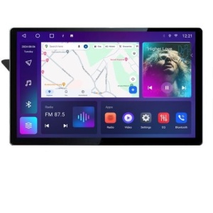 Navigatie dedicata Audi A4 2008-2016 NON-MMI N-A4 Edonav ecran 13" 2K 4+32 Android Waze USB Navigatie 4G 360 Toslink Youtube R KIT-A4+EDT-E413-2K+KIT-10-9 - Img 2