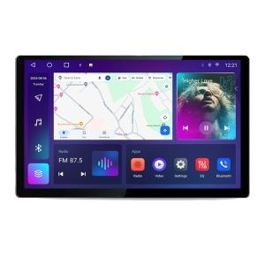 Navigatie dedicata Fiat BRAVO 2007-2014 N-BRAVO Edonav ecran 13" 2K 4+32 Android Waze USB Navigatie 4G 360 Toslink Youtube Rad KIT-BRAVO+EDT-E413-2K - Img 2