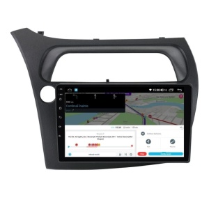 Navigatie Dedicata Honda Civic VII Hatchback 2006-2012 Nakamichi NAM5960Pro-A9Z-hatchback Android Octa Core Qualcomm 2K Qled 8+128 DTS DSP 360 4G Optical
