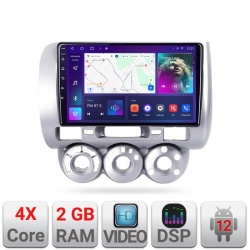 Navigatie Dedicata Honda Jazz City I 2001-2008 Android Radio GPS Internet WIFI 2+32GB CARPLAY ANDROID AUTO WIRELESS Kit-jazz+EDT-E209v2