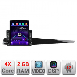 Navigatie dedicata Renault Laguna 3 ecran tip TESLA 9.7" cu Android Radio Bluetooth Internet GPS WIFI 2+32 DSP Quad Core