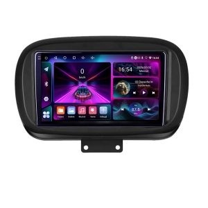 Navigatie Fiat 500 2014- A-539 4+64 InCell Display 1K Android Waze USB Navigatie Internet Youtube Radio KIT-539+EDT-E209-RK - Img 2