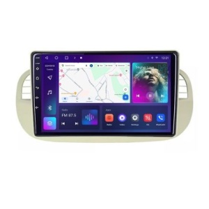Navigatie Fiat 500 intre anii 2007-2015 Android Octa Core Ecran 2K QLED GPS 4G 4+32GB 360 KIT-fiat500+EDT-E409-2K KIT-fiat500+EDT-E409-2K - Img 2