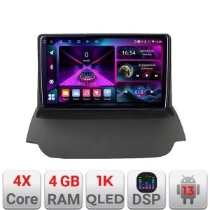 Navigatie Ford Ecosport 2013-2016 A-232 4+64 InCell Display 1K Android Waze USB Navigatie Internet Youtube Radio KIT-232+EDT-E209-RK