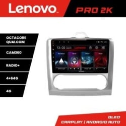 Navigatie Ford Focus 2 Automat Lenovo Kit-140-automatic 8 core QLED 2K 4+64 360 Android Waze USB Navigatie Internet Youtube Radio KIT-140-AUTOMATIC+PRO-2K-9-4+64