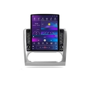 Navigatie Ford Focus clima automata G-140-automatic ecran tip TESLA 9.7" cu Android Radio Bluetooth Internet GPS WIFI KIT-140-automatic+EDT-E709 - Img 3
