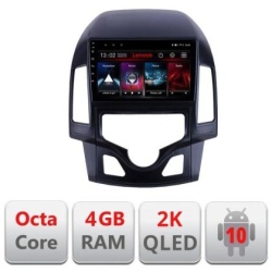 Navigatie HHyundai I30 2009-2012 clima automata L-i30automatic , Octacore, 4Gb RAM, 64Gb Hdd, 4G, QLED 2K, DSP, Carplay, Bluetooth KIT-i30automatic+EDT-E509V2-2K