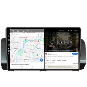 Navigatie HUB64 Dacia Sandero / Logan (2021-Prezent), 6GB RAM, Android 13, Octacore, Slot Sim 4G, DSP, GPS, Wi-FI, Carplay, Android Auto, USB, Bluetooth, Waze, Touchscreen, 10.1 Inch - Img 5