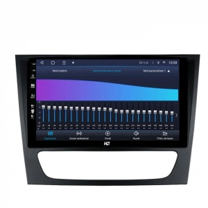 Navigatie HUB64 Mercedes Benz W211/CLS, 8GB RAM, Android 13, Octacore, Slot Sim 4G, DSP, GPS, Wi-FI, Carplay, Android Auto, USB, Bluetooth, Waze, Touchscreen, 9 Inch - Img 7
