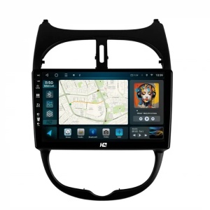 Navigatie HUB64 Peugeot 206 (1998-2012), 4GB RAM, Android 13, Octacore, Slot Sim 4G, DSP, GPS, Wi-FI, Carplay, Android Auto, USB, Bluetooth, Waze, Touchscreen, 9 inch - Img 2