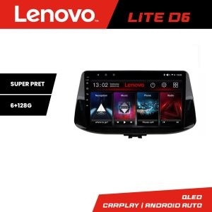 Navigatie Hyundai I30 2017- Lenovo Kit-1041 8 core 6+128 GB Android Waze USB Navigatie Internet Youtube Radio KIT-1041+LITE-9-6+128
