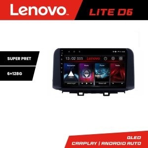 Navigatie Hyundai Kona Lenovo Kit-1058 8 core 6+128 GB Android Waze USB Navigatie Internet Youtube Radio KIT-1058+LITE-10-6+128