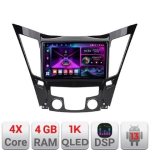 Navigatie Hyundai Sonata 2011-2015 A-259 4+64 InCell Display 1K Android Waze USB Navigatie Internet Youtube Radio KIT-259+EDT-E209-RK