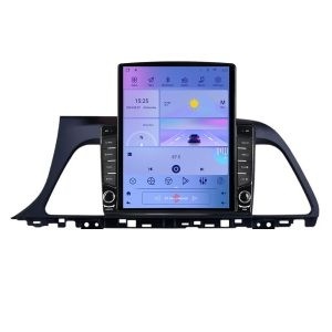 Navigatie Hyundai Sonata Nou G-417 ecran tip TESLA 9.7" cu Android Radio Bluetooth Internet GPS WIFI 4+32GB DSP 4G Oct KIT-417+EDT-E709 - Img 2